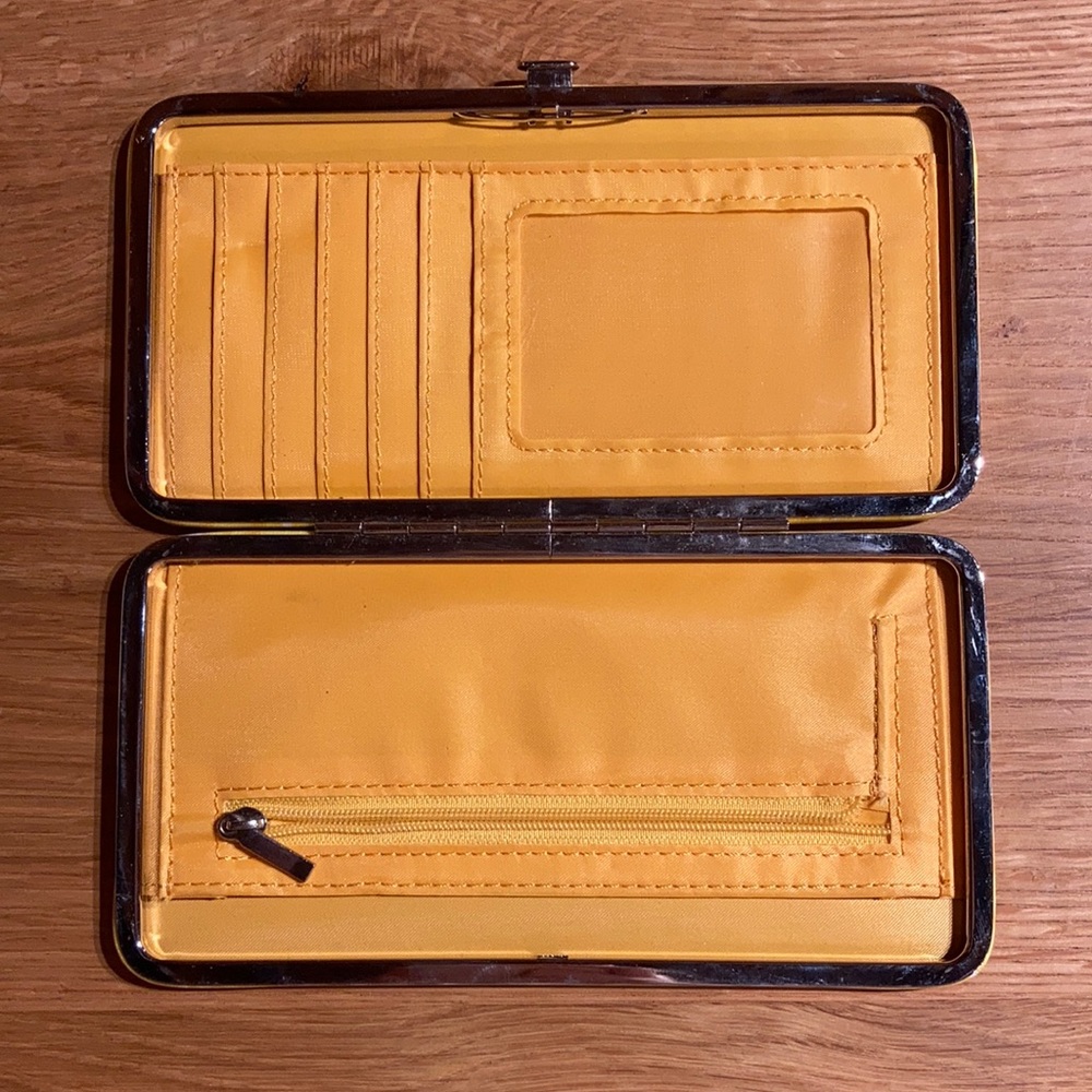 Yellow & Orange Pattern Wallet - Picture 2 of 4